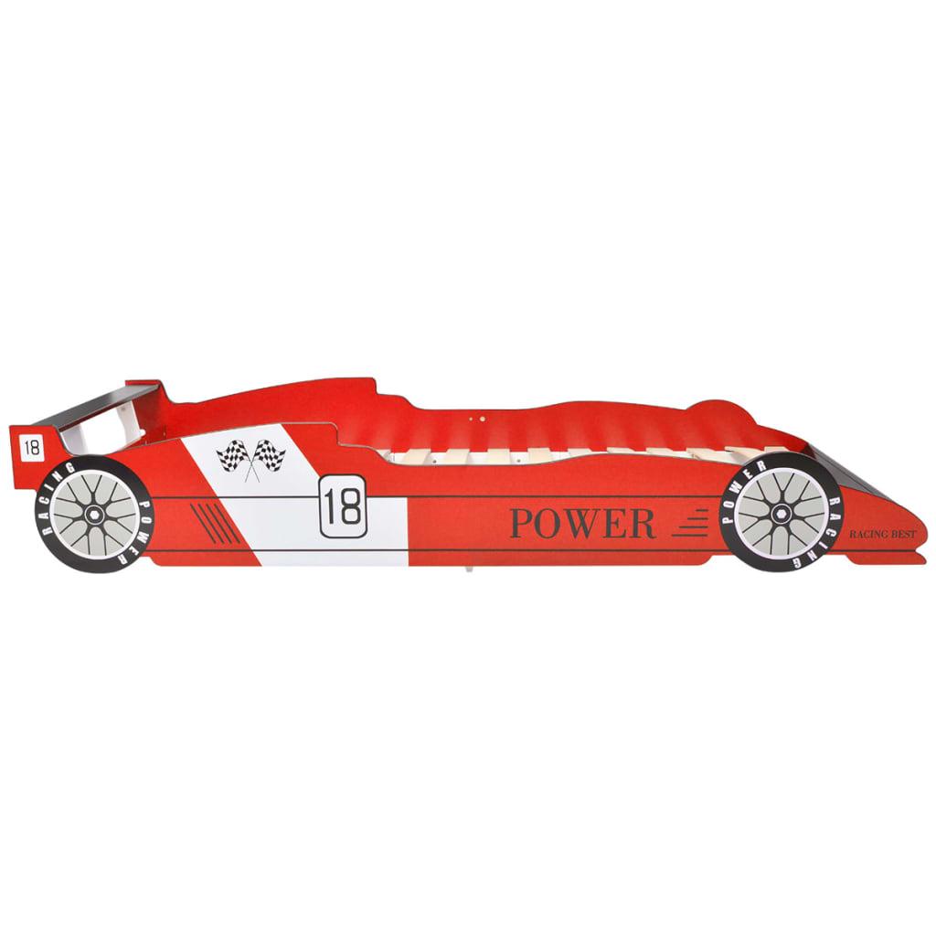 Barnsäng racerbil 90x200 cm röd - HQ5
