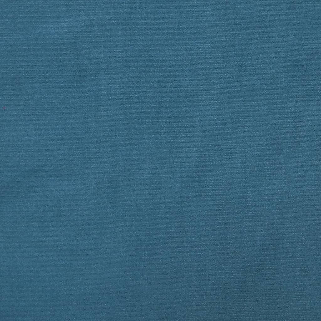 Soffa 2-sits blå sammet - HQ5