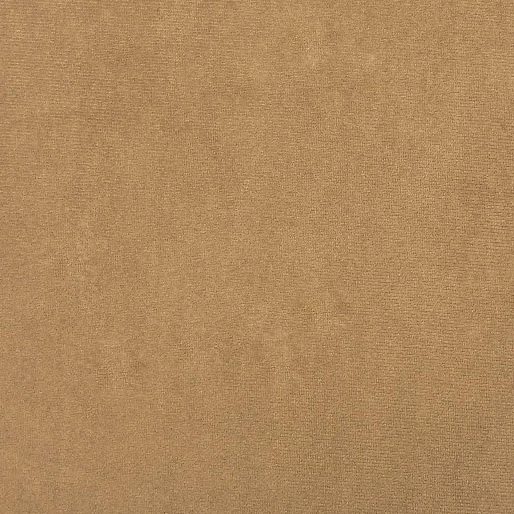 Soffa 2-sits brun sammet - HQ5