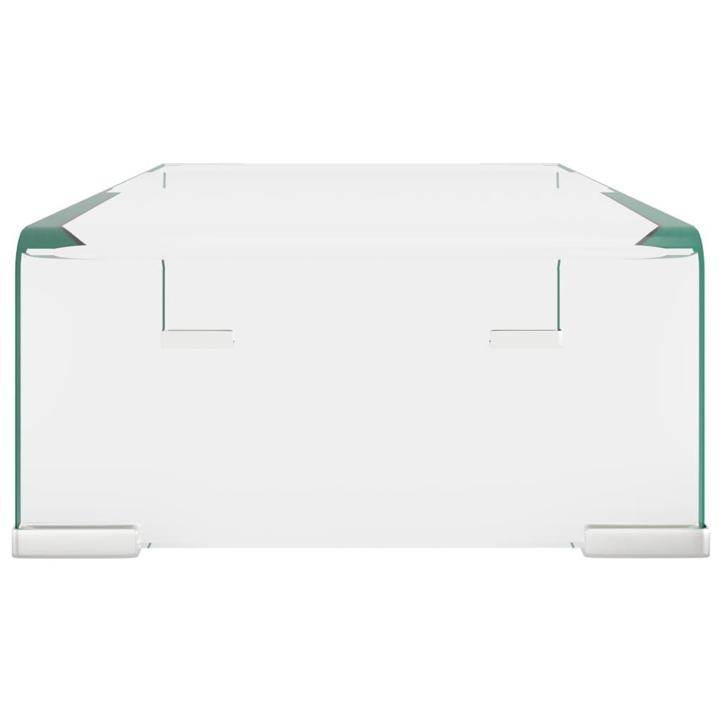 TV-bord klarglas 40x25x11 cm - HQ5