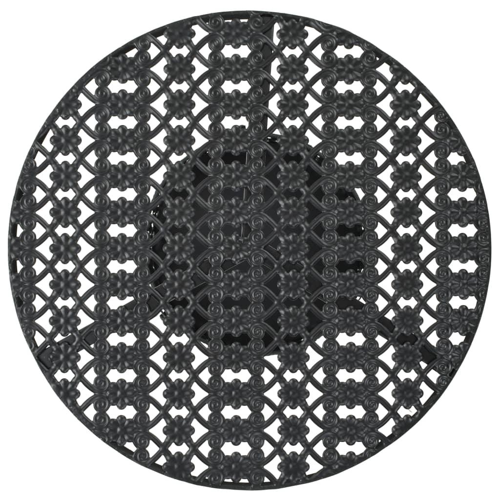 Bistrobord svart 40x70 cm metall - HQ5