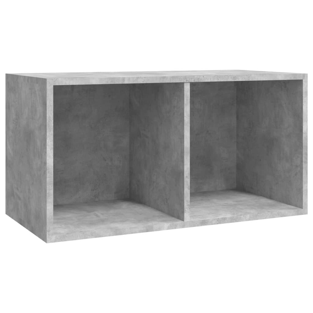 Vinylhylla betonggrå 71x34x36 cm konstruerat trä - HQ5