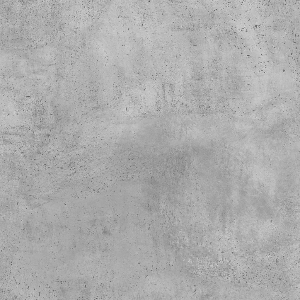 Vinylhylla betonggrå 71x34x36 cm konstruerat trä - HQ5