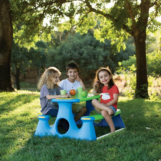 Picknickbord för barn 89,5x84,5x48 cm polypropen - HQ5