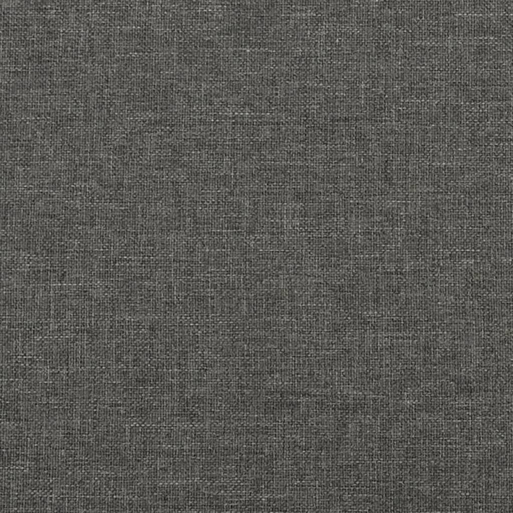 Pocketresårmadrass mörkgrå 120x190x20 cm tyg - HQ5